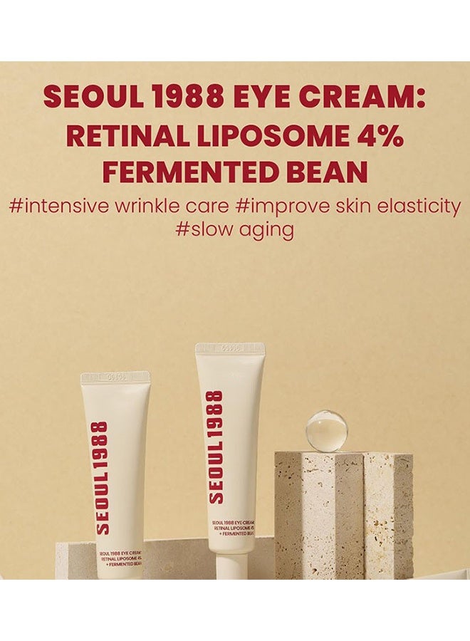 SEOUL 1988 Eye Cream : Retinal Liposome 4% + Fermented Bean 30 ml - Image 5