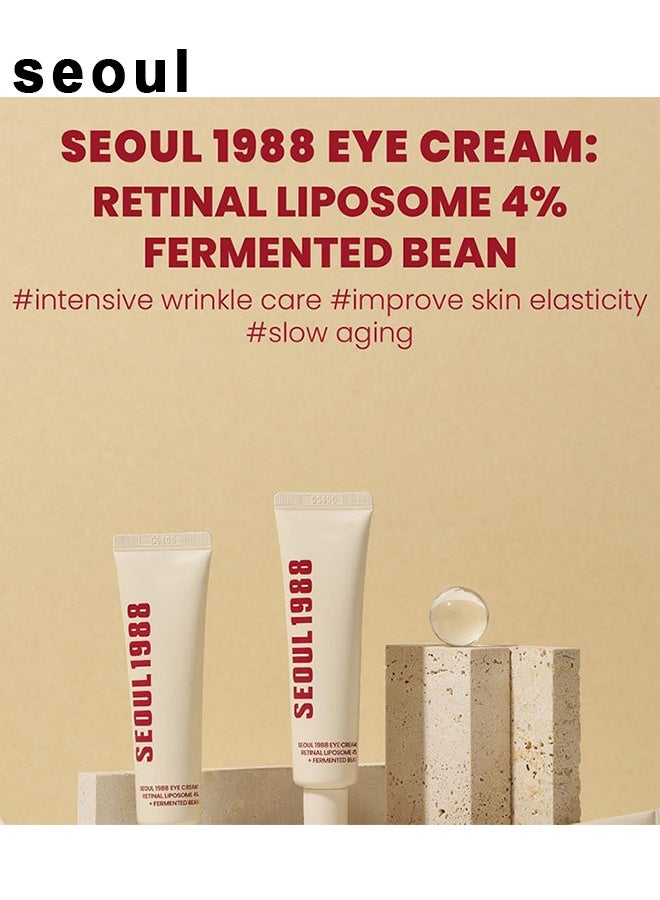 SEOUL 1988 Eye Cream : Retinal Liposome 4% + Fermented Bean 30 ml - Image 5
