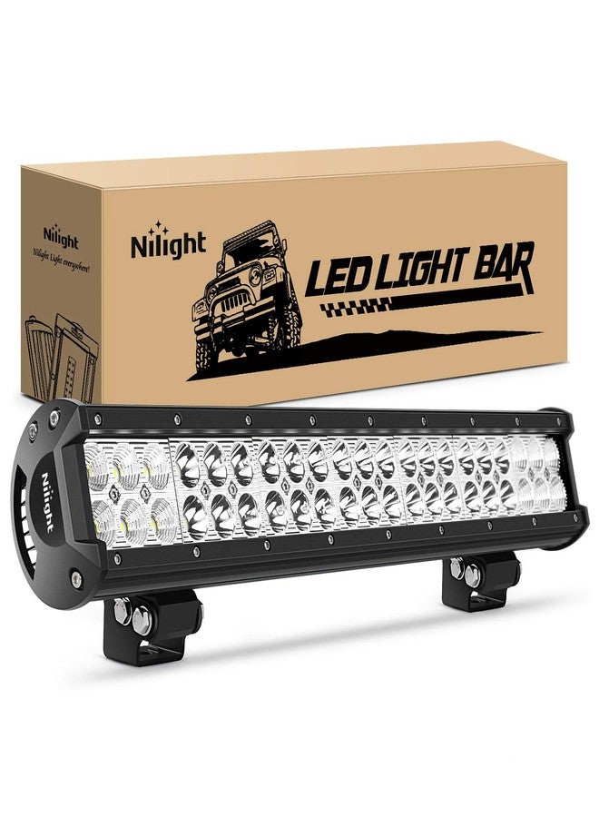 Nilight - 60005C-A 20Inch 126W Spot Flood Combo Led Light Bar Off Road Lights Boat Lighting Fog Light Driving Lights LED Work Light for Trucks, 2 Years Warranty - Image 1