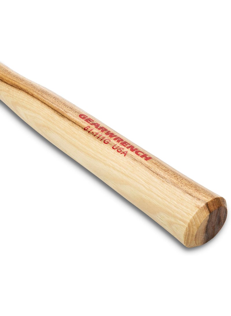 GearWrench GEARWRENCH Brass Hammer with Hickory Handle  1 lb  81111G  - Image 3