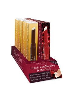 Cuccio Cuccio Cuticle Butter Stick, Shea Butter & Vitamin A, E Infused, Repair Cuticles Overnight - Remedy for Damaged & Thin Nails - Paraben and Cruelty-Free - Milk and Honey  - Image 2