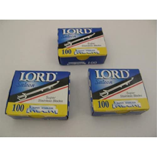 Lord 300 LORD Razor Blades Super Stainless Single edge for Barbers - Image 1