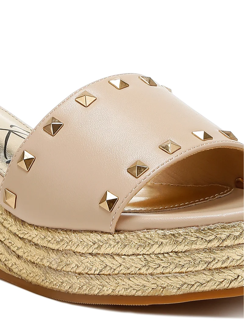 London Rag Slip On Espadrilles in Beige
