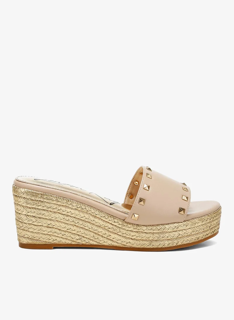 Slip On Espadrilles in Beige