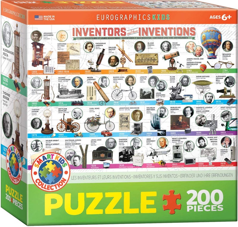 EuroGraphics Great Inventions Jigsaw Puzzle (200-Piece) - Image 5