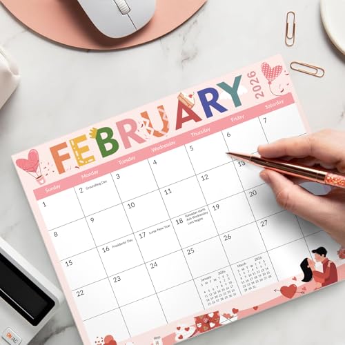 Zuozee Magnetic Calendar for Refrigerator, 8'' x 10'' Fridge Calendar Runs from January 2026 Until December 2027, 24 Months Refrigerator Calendars for Home, Office & School - Image 4