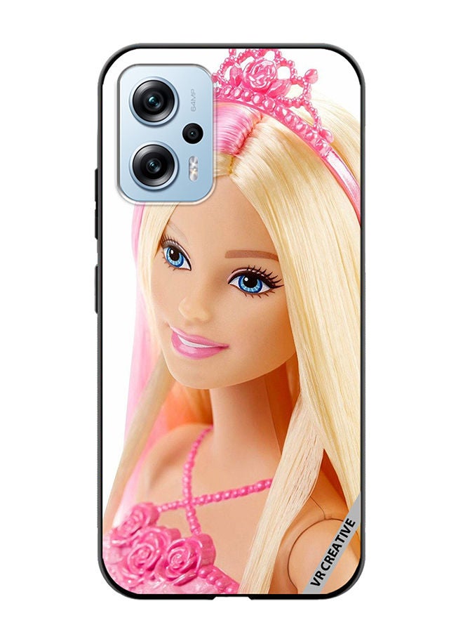 VR CREATIVE Protective Case Cover For Xiaomi Poco X4 GT Barbie With Hair Design Multicolour - Image 1