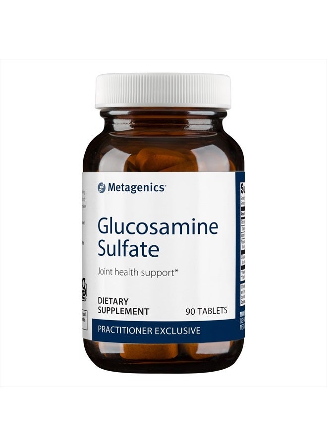 Metagenics Glucosamine Sulfate - Joint Health & Cartilage Health Supplement* - with Vitamin C, Potassium & D-Glucosamine Sulfate - 90 Tablets  - Image 1