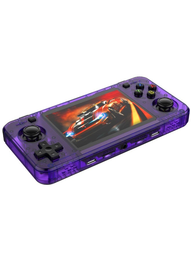 New BOYHOM R36H Retro Video Game Console 3.5-inch IPS Screen RK3326 3000mAh Open Linux System Portable Player Built-in 15,000 Games - Image 1