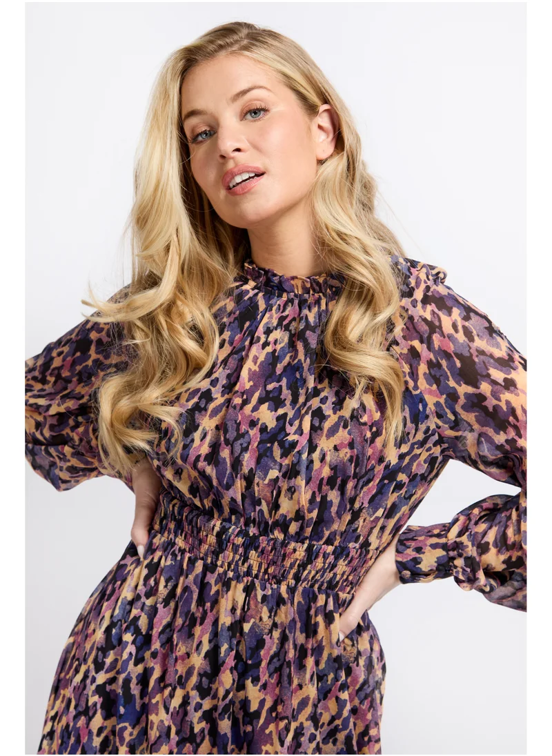 ليتل مسترس Leopard Print Midaxi Dress