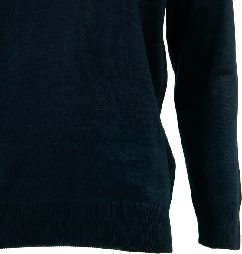 اوبلاند Men's Winter Solid Color Casual Cut Full Turtleneck Thin Wool Sweater