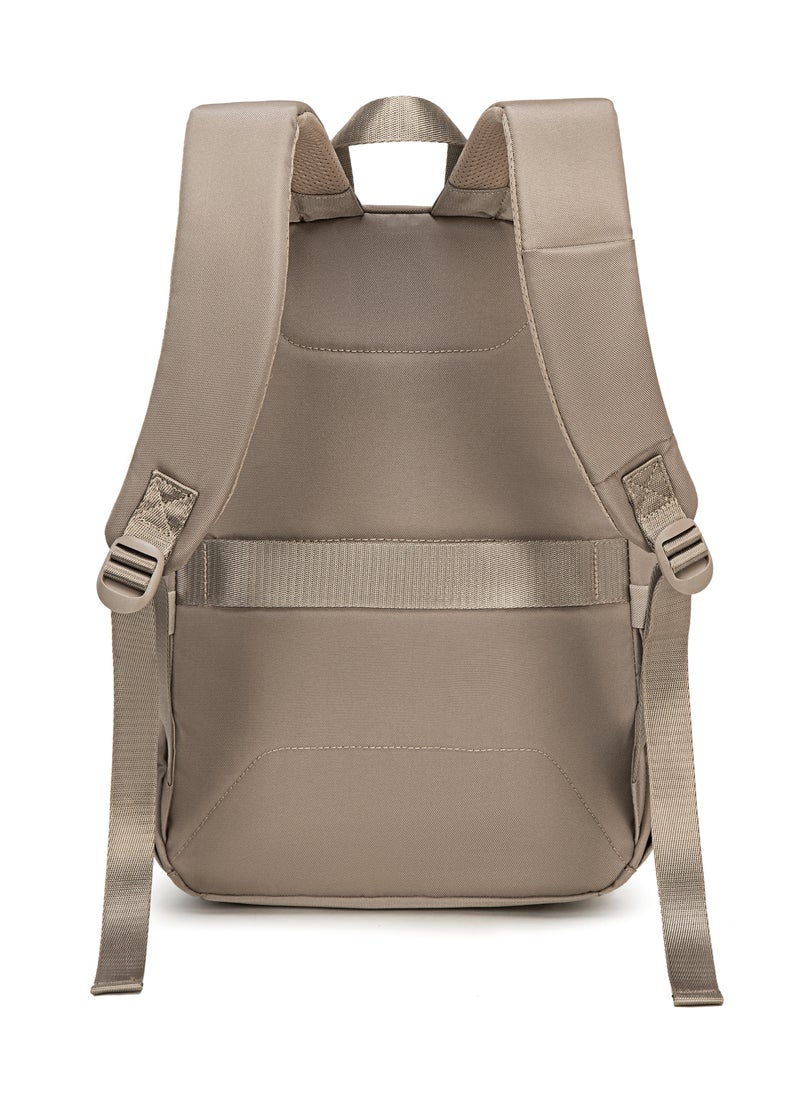 Chantria Chantria Premium Water-Resistant Computer Backpack for Women Multifunctional Anti-Theft Lightweight Daypack for Casual Travel Office School College, CB00649-Khaki  - Image 3