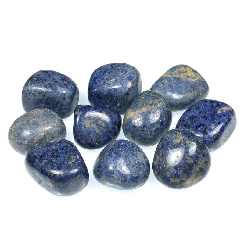 CrystalAge Dumortierite Tumble Stone (20-25mm) - Pack of 10 - Image 5