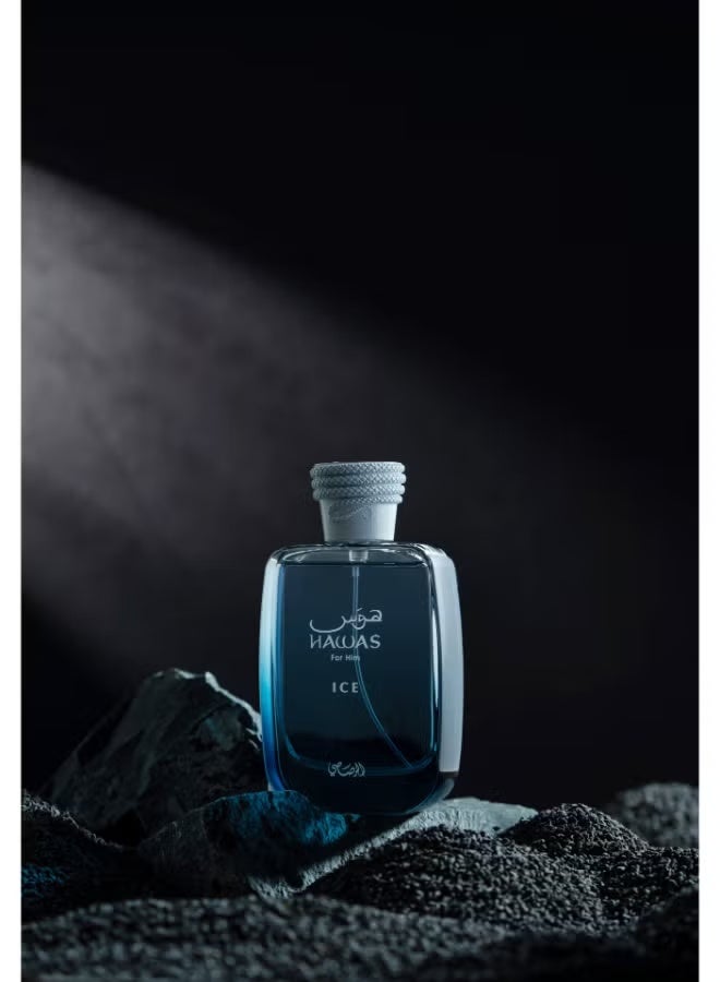 Rasasi Hawas Ice Perfume For Men Edp 100ml - Image 2
