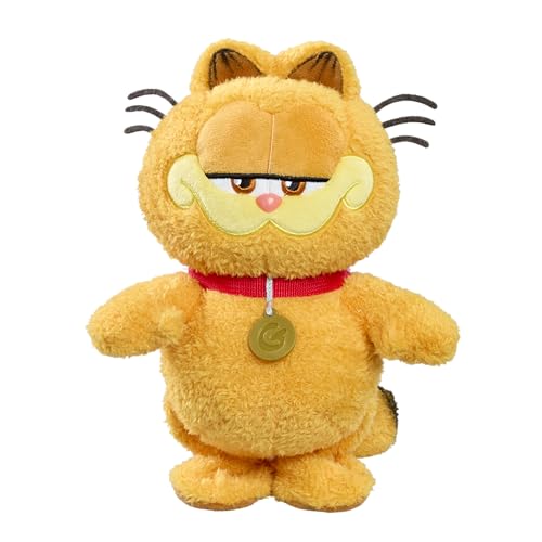Animagic Goliath Garfield 10" Dancing Plush with Music | Sings & Dances to Music from The Garfield Movie | Ages 3+ - Image 2