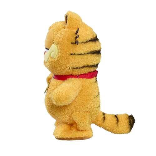 Animagic Goliath Garfield 10" Dancing Plush with Music | Sings & Dances to Music from The Garfield Movie | Ages 3+ - Image 3