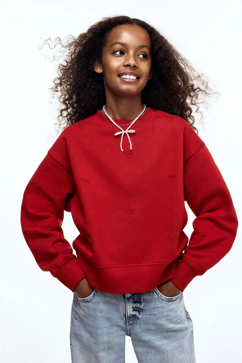 H&M Embellished sweatshirt