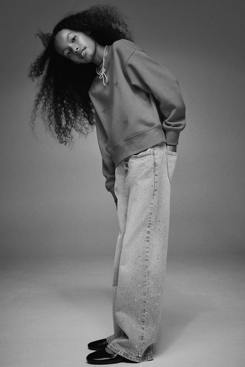 H&M Embellished sweatshirt