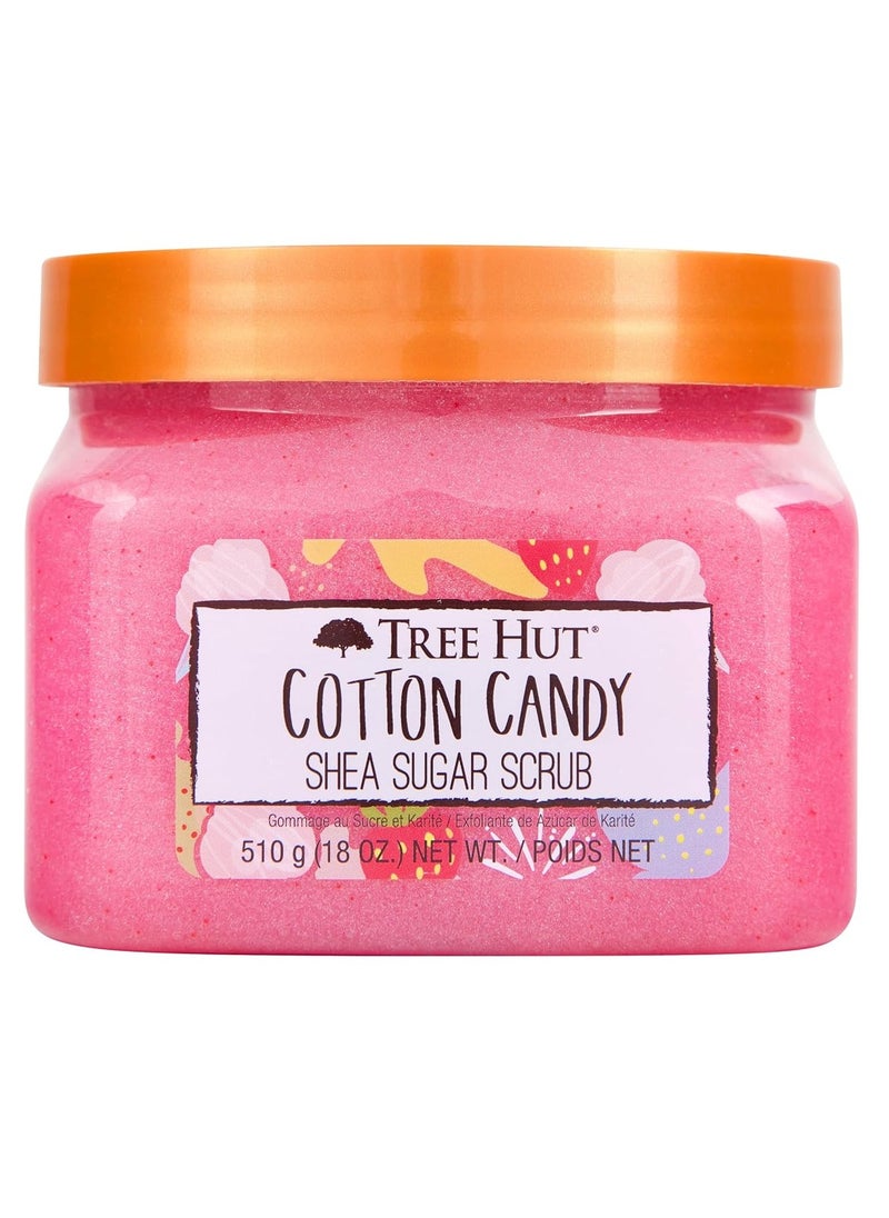 Tree Hut Tree Hut Cotton Candy Shea Sugar Scrub, 510 Grams  - Image 1