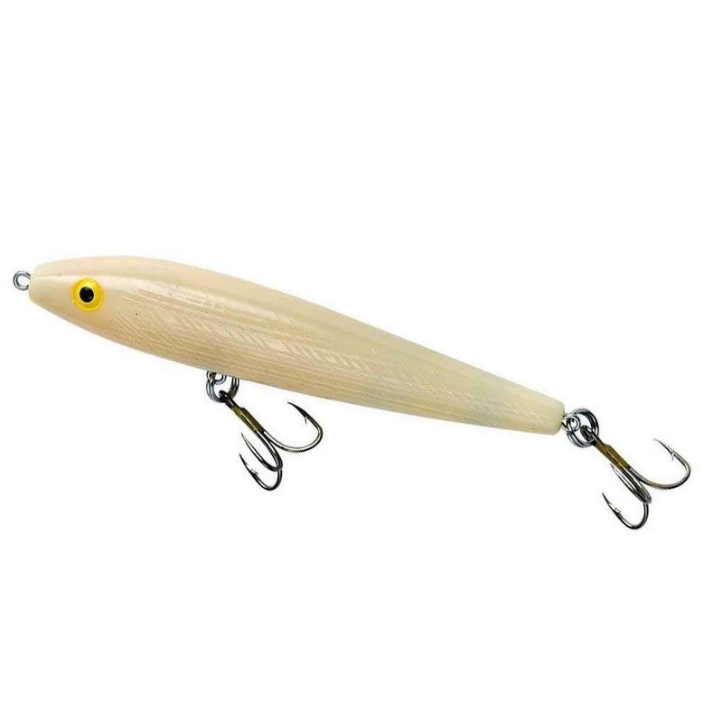 Rebel Jumpin' Minnow Fishing Lure, Bone, 3 1/2-Inch, 3/8-Ounce - Image 2