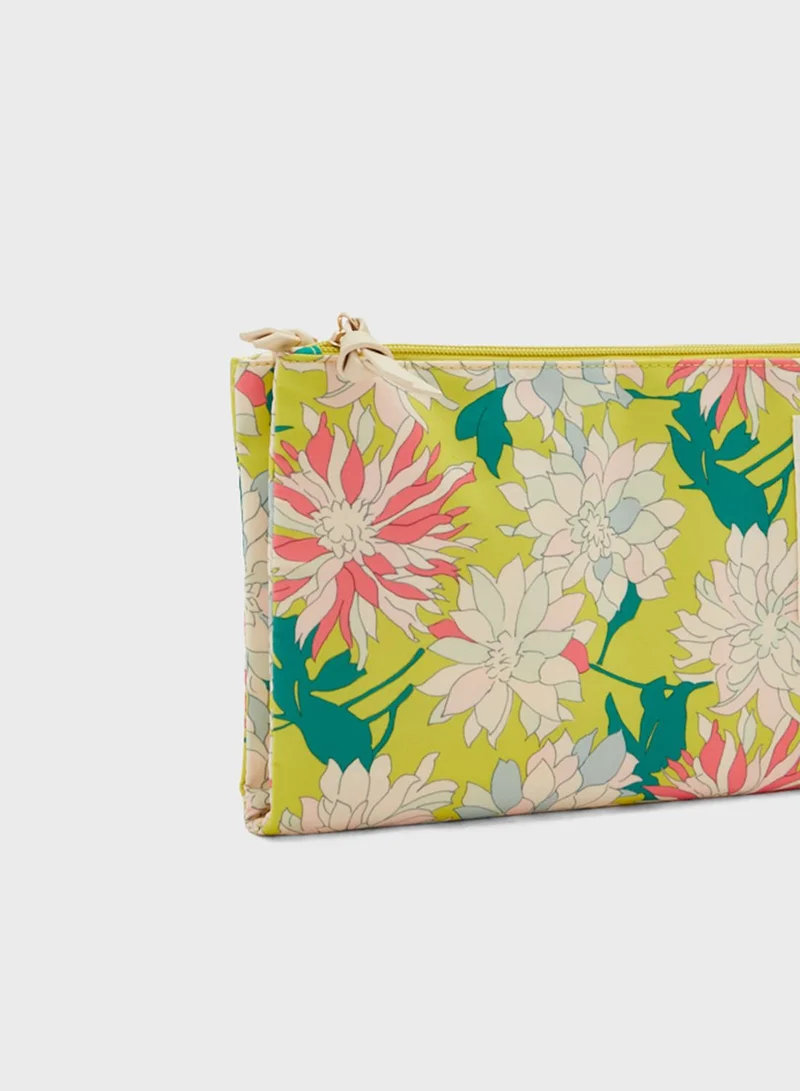 Ted Baker Abbigal Floral Wet And Dry Pouch