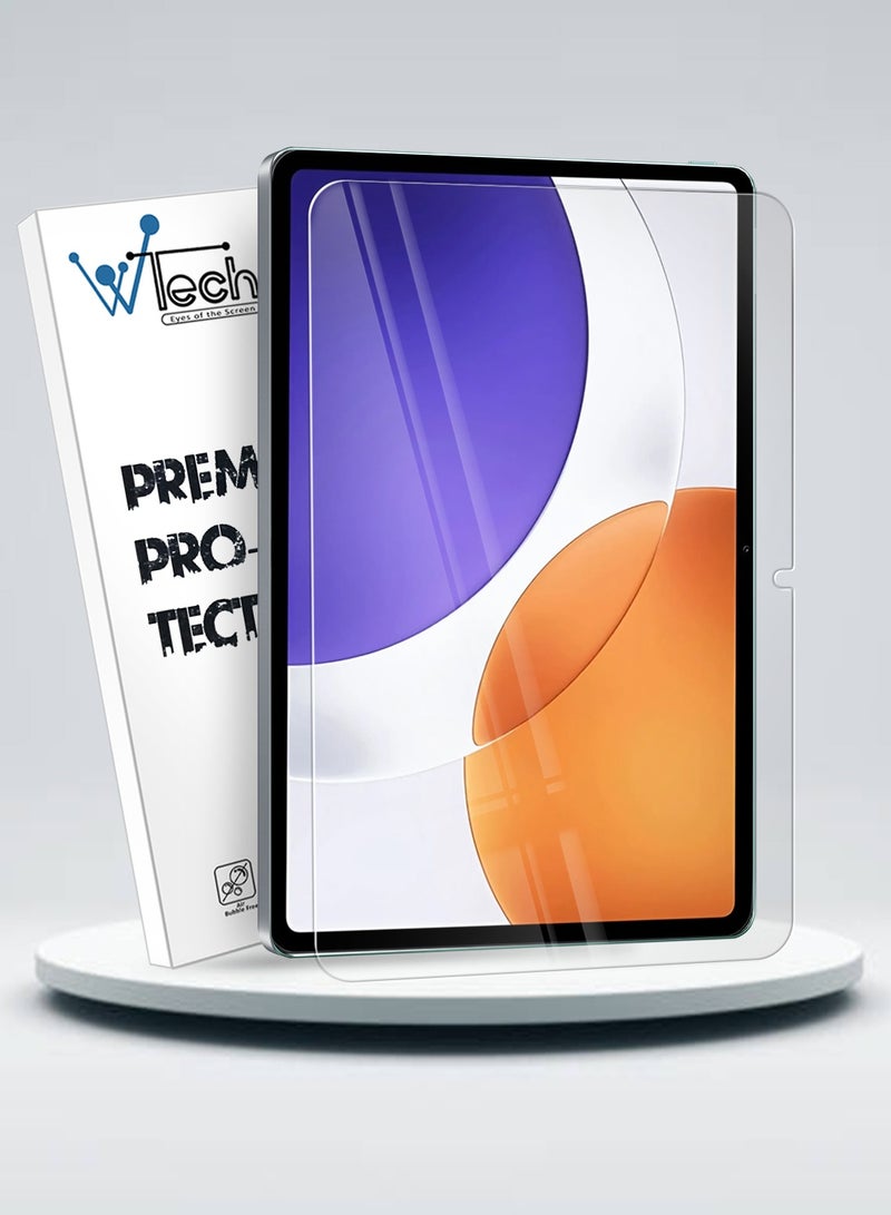 Wtech Xiaomi Pad 7S Pro 12.5 2025 (12.5 inches) 9H Ultra HD Tempered Glass Tablet Screen Protector (TSG9CN) - Clear - Image 1