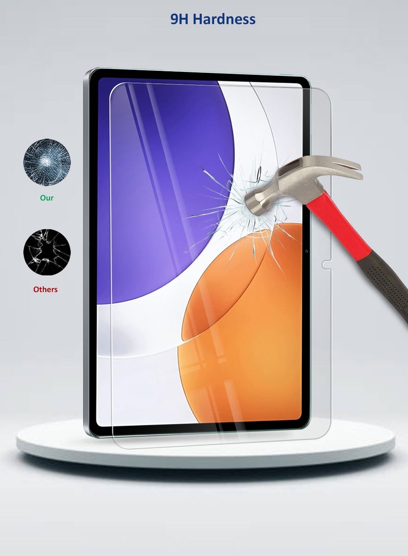 Wtech Xiaomi Pad 7S Pro 12.5 2025 (12.5 inches) 9H Ultra HD Tempered Glass Tablet Screen Protector (TSG9CN) - Clear - Image 3