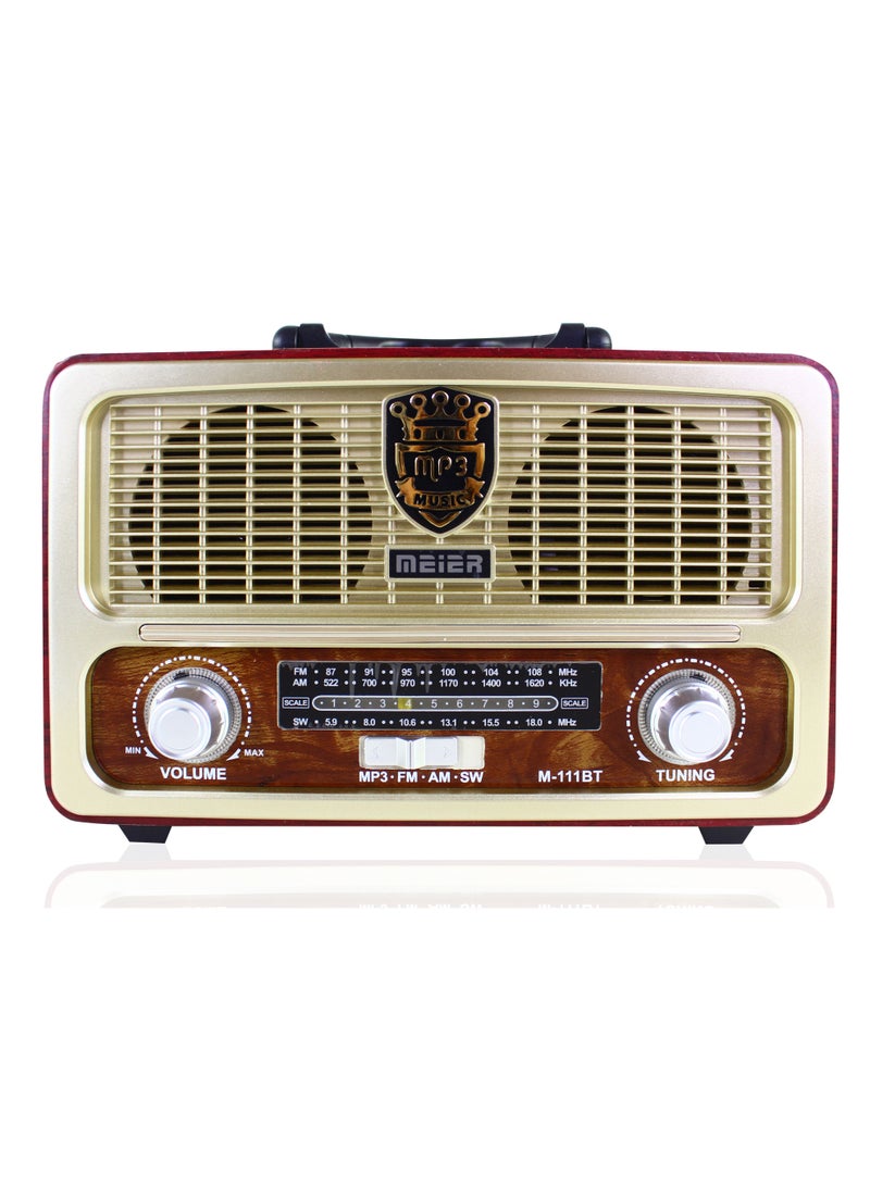 ماير راديو بلوتوث محمول m-111-bt متعدد الألوان - Image 1
