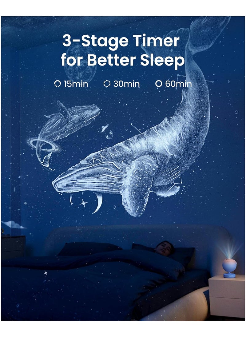 Generic POCOCO Galaxy Lite Star Projector, Night Light Lamp for Kids Room, Pink and Blue  - Image 5