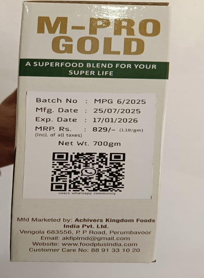 M-Pro Gold Natural Multi-Millet Mix, Gluten-Free, No Added Sugar, 100% Natural - Image 4