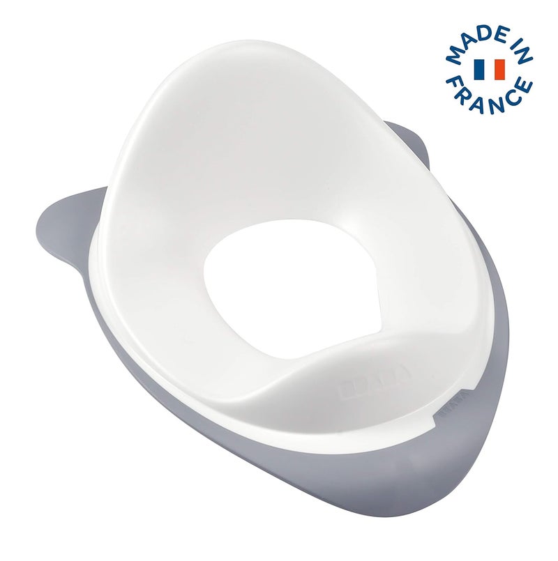 Baba مقعد تواليت بيبا للأطفال مقعد تعزيز تدريب التواليت مقعد تواليت مع خطاف تثبيت غير قابل للانزلاق وتصميم مريح سهل العناية ضباب خفيف - Image 3