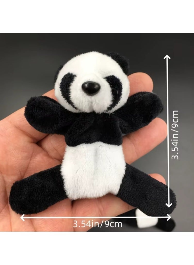 ٥ قطع مغناطيس باندا قطيفة – ملصقات مغناطيسية كرتونية للثلاجة، اللوحة البيضاء، الخزانة وديكور المنزل - Image 3