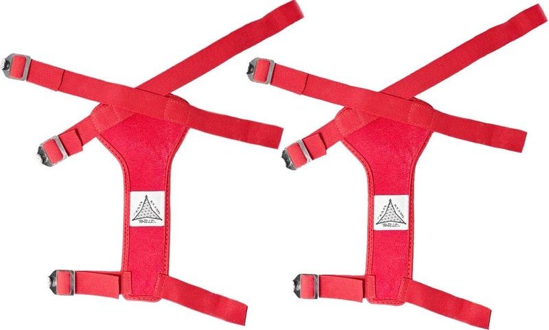 Replacement DeltaFlex Harness for Adult Leg Guards. (Red)