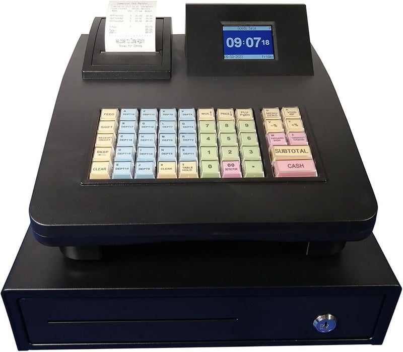 ROOUIO Cash Register, Cash Register Supermarket Intellint Integrated Ordering Machine - Image 2