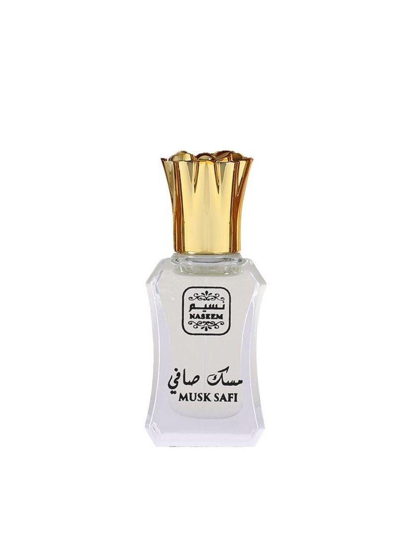 Naseem - Musk Safi Perfume Oil 12ml - Premium Eau De Parfum for Men & Women - Long Lasting Fragrance with Subtle Woody, Amber, and Sandalwood Notes, Alcohol-Free Arabian Scent for All Occasions - Image 1