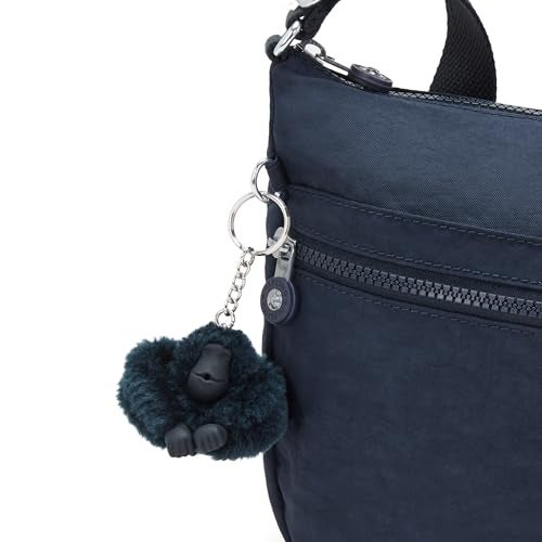 KIPLING KIPLING Kipling Womens Izellah Bag, Super Light Everyday Purse, Nylon Shoulder Crossbody Bag, Blue Bleu 2, 12.25 L X 9.25 H X 5 D US - Image 5