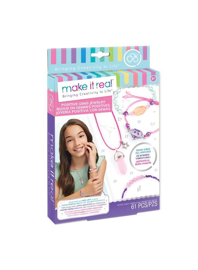 ميك إت ريل مجوهرات الأحجار الكريمة الإيجابية