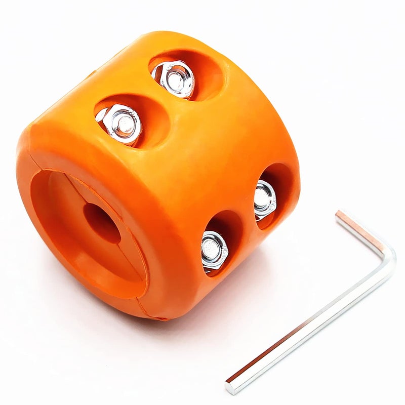 ZPFLL Winch Cable Hook Rubber Stopper for ATV UTV Synthetic Winch Rope - Image 3