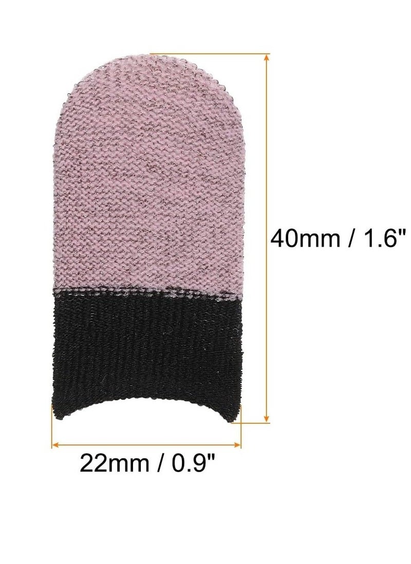 Generic - Finger Sleeves for Gaming, Gamer Thumb Sleeves Mobile Gaming Stabilizer Compression Support Sleeve, PUBG Finger Gloves for Gaming Gloves COD Mobile Phone Game Finger Covers Wrap, 5Pairs - Image 1