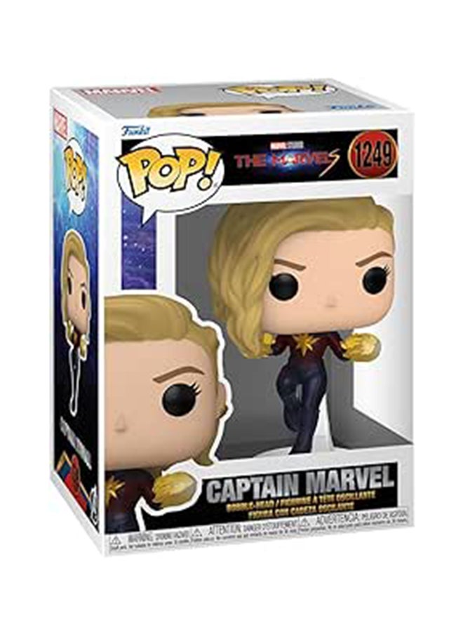Funko Funko Pop! Marvel: The Marvels - Captain Marvel 67595 - Collectable Vinyl Figure - Gift Idea - Official Merchandise - Toys For Kids & Adults - Model Figure For Collectors And Display 