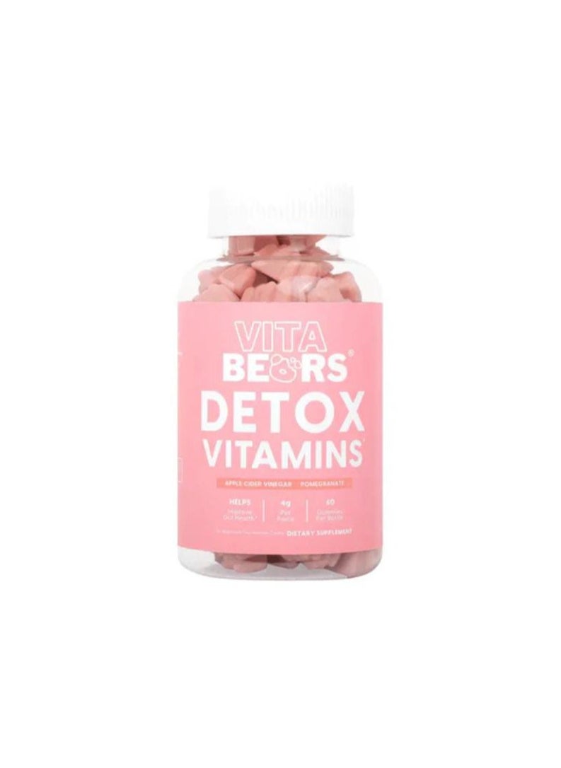 Vita VitaBears Chewable Detox Vitamins 60 pcs wit 