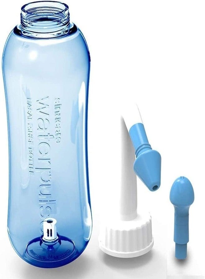 CAVERNSHOP Neti Pot Sinus Rinse Bottle 300ML Nose Cleaner BPA Free Nasal Irrigation System for Adult and Kid with 10 Wash Salt Packets Portable Nasal Wash for Sinus Allergy and Pressure Relief - Image 4