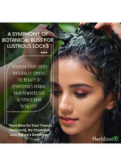 Herbtoniq 100% Natural Jatamansi, Hibiscus, Amla And Harad Powder For Dandruff, Frizzy Hair, Damaged Hair, Intensive Hair Care Pack (575 Gram)  - Image 2