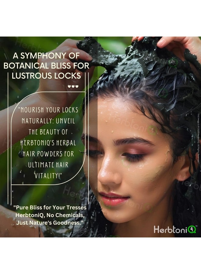 Herbtoniq 100% Natural Jatamansi, Hibiscus, Amla And Harad Powder For Dandruff, Frizzy Hair, Damaged Hair, Intensive Hair Care Pack (575 Gram) - Image 2
