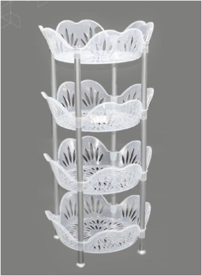 Follow Me - Vegetable stand with 4-tier circular shelves - Image 1