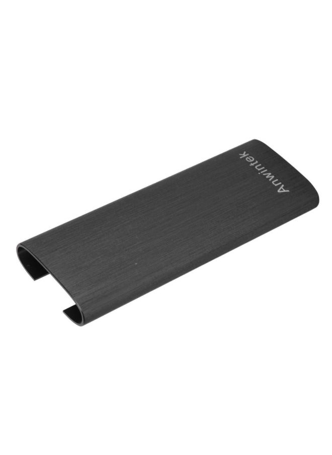 Generic Anyingke M.2 PCIE NVMe/NGFF Dual Protocol 10g Aluminum Alloy Solid State Hard Disk Box Type-c3.1-Color:Sandblast Black 23N83  - Image 3