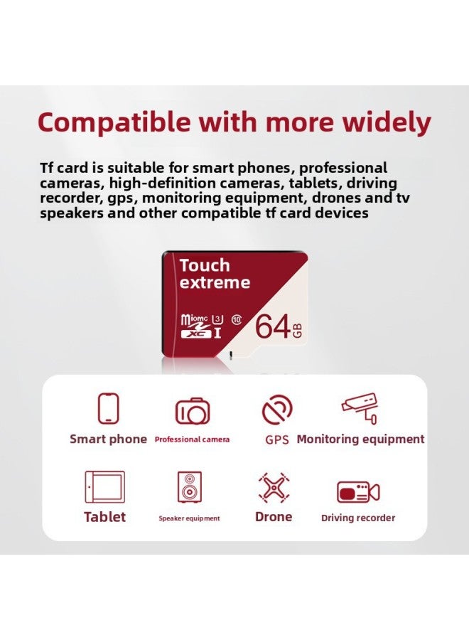 Diamond TF Card Memory Card SD16g 32G 64G 128G Mobile Phone Camera Driving Recorder Memory Card-Color:Special Version For Children's Camera-Capacity:64GB  - Image 4