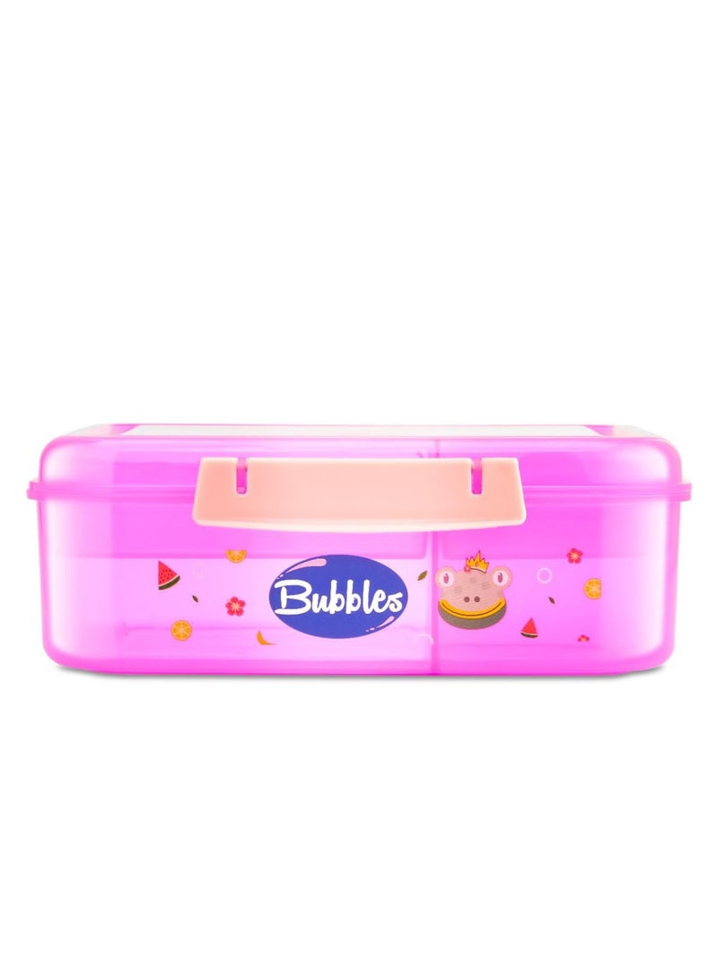 Bubbles Bubbles Hero Lunch Box Rose - Multishape  - Image 1