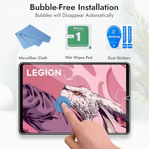 Robustrion Tempered Glass for Lenovo Legion 8.8 inch inch Screen Protector Guard for Lenovo Legion 8.8 inch Tablet - Image 4