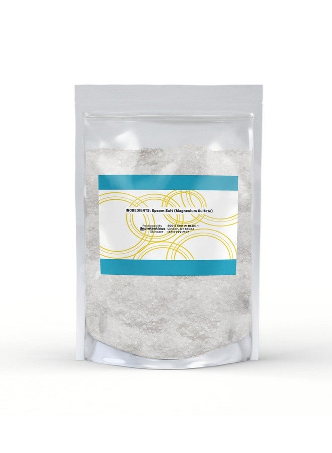 Unpretentious Epsom Salt 1 Lb Skincare Soaking Solution Unscented - Image 2